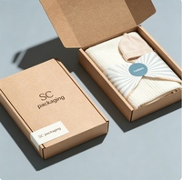 Boîtes d'expédition en carton ondulé personnalisées pour vêtements, avec logo imprimé, pour chaussures et emballages de vêtements