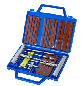 Kit de Reparación de Neumáticos de Acero para Auto y Moto, Reparación Rápida de Pinchazos, Fácil de Transportar, Juego de Herramientas de Emergencia, Kit de Reparación de Neumáticos Duradero para Vehículos - Product Image 2