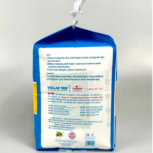 Unihope Nouvelle sortie Couches pour adultes jetables imprimées réglables avec attaches pour les jambes Respirantes à séchage rapide Couches/couches 3D Anti-fuite - Product Image 4