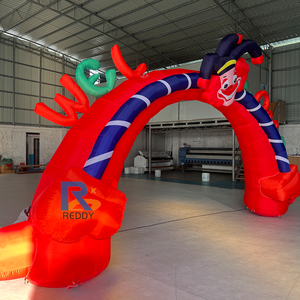 Quảng cáo ngoài trời <span class=keywords><strong>Inflatable</strong></span> lối vào cổng tò vò đôi chân đua bắt đầu kết thúc dòng cổng bóng vòm cho tổ chức sự kiện - Product Image 2