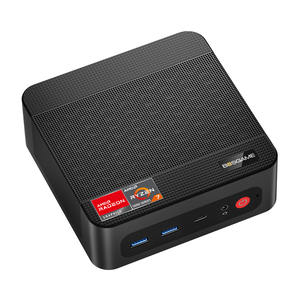Bosgame P4 Mini PC AMD Ryzen <span class=keywords><strong>7</strong></span> 5700u DDR4 PCIe SSD Dual Lan 2.5g & Wi-Fi 6E & bt5.2 4k Ba hiển thị - Product Image 1