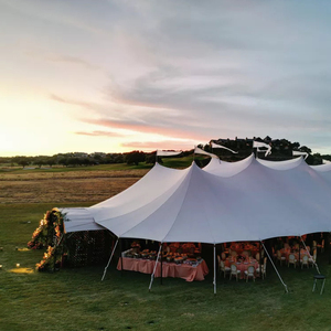 Outdoor Events <b>Canopy</b> Oxford Tent 50-200 People Pagoda Party Wedding Tent Weatherproof Glamping Tent For Resort Wedding Events - Product Image 1