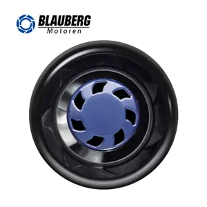 Blauberg 133mm diameter Plastic impeller low noise DC24v super silent centrifugal fan