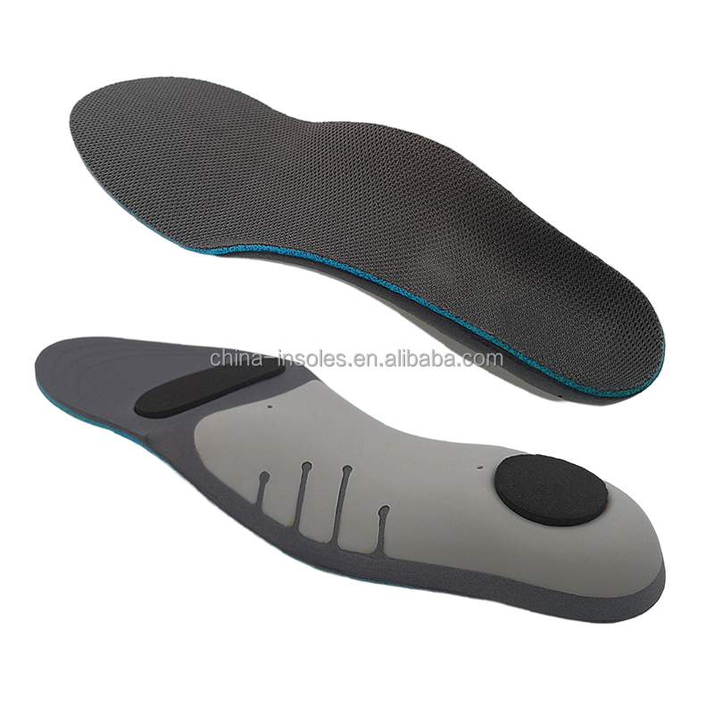 Ready To Ship Flatfoot Orthopedic Insoles Stock Full-length Advanced Sports Orthotic High Arch Support Insoles