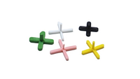 Système de nivellement de carreaux en plastique 1mm-5mm, croix de nivellement pour carreaux en céramique, clip pour carreaux en céramique