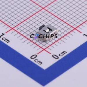 MPTF-V-T/R Tactile Switch SMD Switch Single Pole Single Throw Rectangle Button Horizontal Mount 3.9mm - Product Image 1