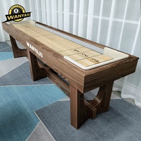Table de shuffleboard de tournoi robuste de haute qualité 9ft 10ft 12ft 14ft avec surface anti-rayures pour bars et centres de divertissement