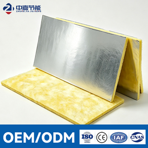High Quality Thermal Insulation and Water/Fire Proof Aluminum Foil Glass Wool Board Square Sheet Modern Design - Product Image 1