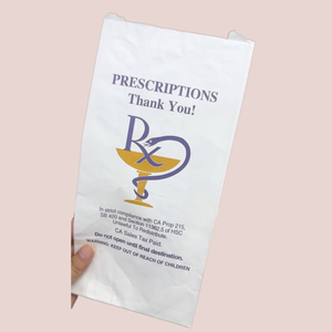 Bolsas de Papel Kraft Ecológicas para Farmacias, con Diseño de Logotipo Personalizado, para Empaque de Medicamentos - Product Image 2