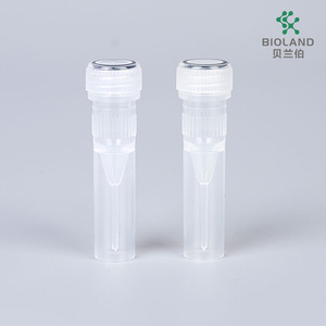 Laboratuvar kullanımı 0.5ml 1.5ml 2ml RNase/DNase içermeyen plastik Amber donma <span class=keywords><strong>Cryovial</strong></span> tüp toplama örnekleme tüpü santrifüj tüpü - Product Image 6