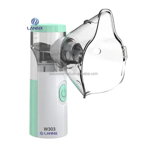 LANNX W303 Medical Equipment Handheld Mesh Nebulizer For Homecare Mini Nebulizer Portatil Compressor For Asthma Inhaler
