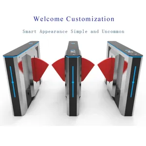 Portone del tornello della barriera dell'oscillazione con il codice di QR le caratteristiche di riconoscimento di fronte per la metropolitana & sotterranea dell'ufficio della palestra - Product Image 5