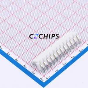 HX VH3.96-12P WZ Wire-to-Board Pin Header Bent Lead Through Hole,P=3.96mm Connector 1x12P 3.96mm Right Angle Insert VH - Product Image 2