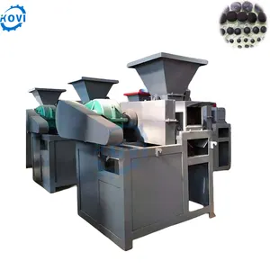 High -pressure coal powder hybrid ball press fully automatic smokeless coal black iron concentrate carbon powder molding machine