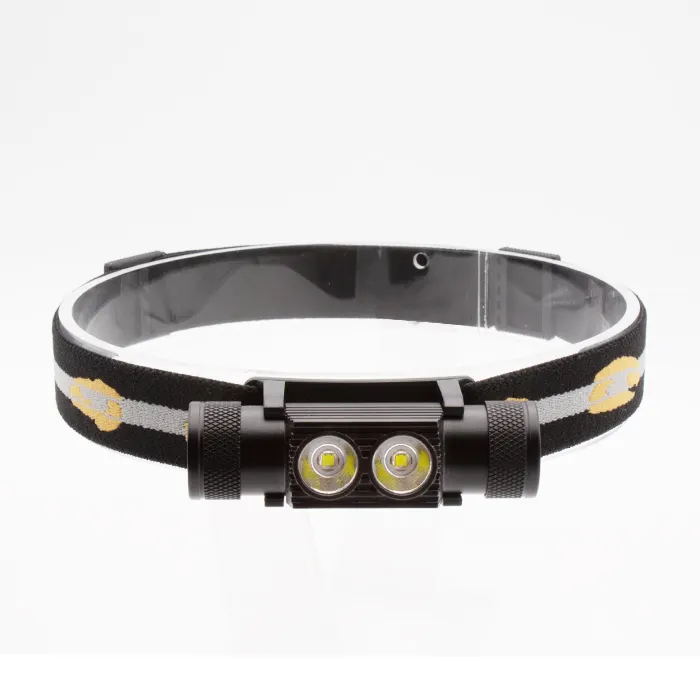 2021 Hot Sales New Design High Quality Aluminum Alloy Material Waterproof Headlamp For Work