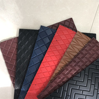 Haute qualité personnalisé luxe PVC 3D 5D cuir voiture pied tapis siège de voiture tapis matériaux de fournisseur chinois
