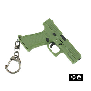 Porte-clés pistolet miniature <span class=keywords><strong>Glock</strong></span> G18 populaire de 6,5 cm et 13 g pour collection de cosplay - Product Image 3