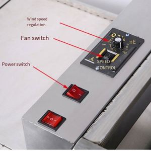 เครื่องคัดแยกใบชาสแตนเลส 330W มัลติฟังก์ชั่น อัตโนมัติ ขนาดเล็ก สำหรับชาเขียวไทกวนอิม สีดำ - Product Image 4