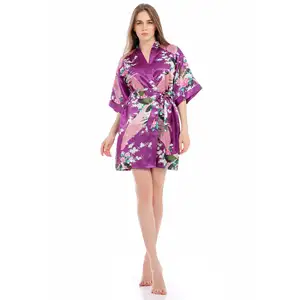 Durable Offres Spéciales Japon Style Cordon Impression Florale D'été Vêtements De Nuit Pyjamas
