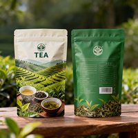 Sachet Doypack personnalisé pour emballage de thé et alimentaire, impression numérique, finition mate