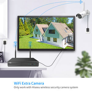 Hiseeu אלחוטי חיצוני IP מצלמה 1080P עמיד למים אבטחת CCTV WiFi לעבוד עם Hiseeu אלחוטי מערכת סט - Product Image 2