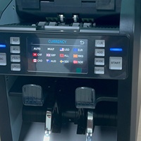 WT-952A Compteuse de billets multi-devises à écran tactile avec double poche de tri et fonction de tri de billets