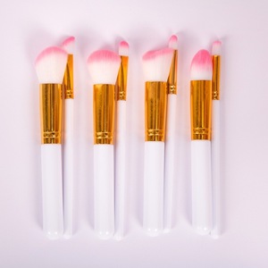Juego de 10 Brochas de Maquillaje Clásicas de Lujo al por Mayor, Brochas de Viaje de Pelo Sintético para Rostro, Etiquetado, Rubor, Lápiz de Cejas, Rímel - Product Image 4