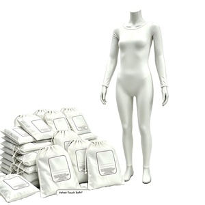 Traje de adelgazamiento con rodillos de vacío, consumible para salón de belleza, máquina de masaje, traje a juego, traje elástico de terciopelo, Endermowear reutilizable - Product Image 1