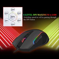 Grosir Razer Mamba Elite 2.4Ghz Mouse Gaming Esports Kabel USB untuk Tangan Kanan Sensor Optik 16000 DPI 3 Tombol yang Dapat Diprogram