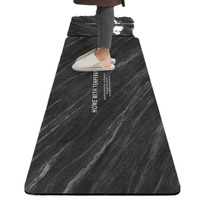 Tapis de sol de cuisine moderne en fibres synthétiques antidérapant, écologique, imperméable, résistant à l'huile, absorbant, en boue de diatomée, séchage rapide