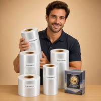Film thermorétractable POF hygiénique et recyclable avec logo personnalisé, livraison rapide, fournisseur en gros pour l'emballage de pièces commémoratives