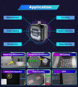 Todo en uno 704x540 60fps Software integrado Almacenamiento de alta velocidad Cámara OCR de conteo basada en IA para reconocimiento de caracteres - Product Image 5