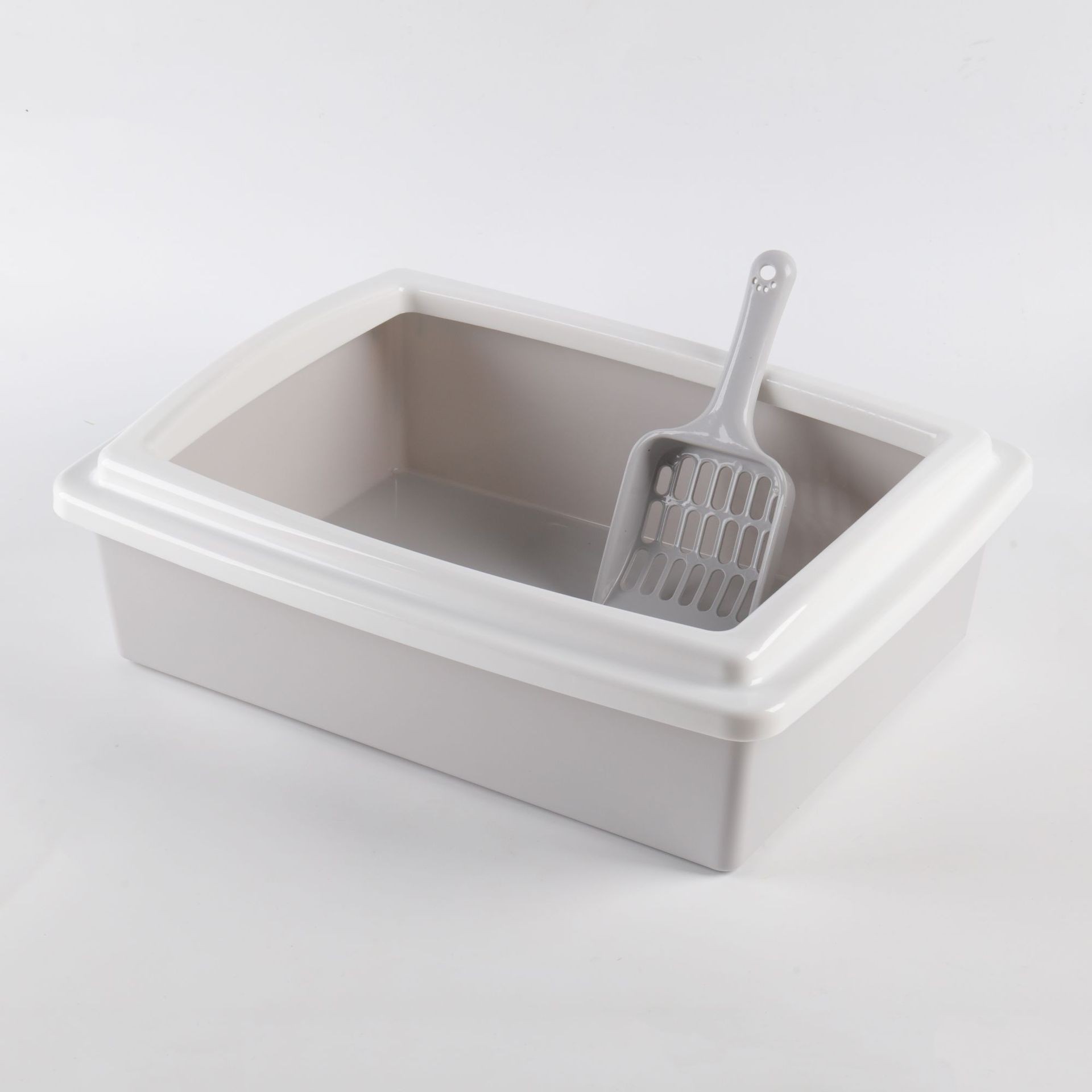Gray with lid [38*29*12cm]