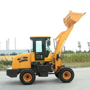 Carregador da frente da máquina de construção, mini carregador radlader carregador da roda mini dozer do touro