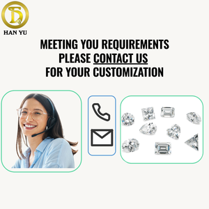 HanYu Factory Price Melee Size <strong>Black</strong> <strong>Moissanite</strong> <strong>Diamond</strong> Fully Stock Loose <strong>Moissanite</strong> Melee Gemstone for Watch - Product Image 5