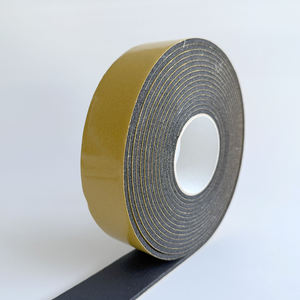 Yüksek kaliteli tek taraflı isıya dayanıklı güçlü yapışma kendinden yapışkanlı akrilik <span class=keywords><strong>3mm</strong></span> 5mm siyah NBR/PVC köpük kauçuk yalıtım bandı - Product Image 4