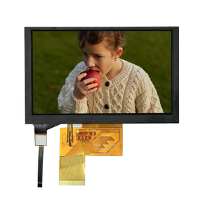 Chất lượng cao 5 inch IPS TFT hiển thị 800x480 RGB 24bit cảm ứng điện dung giao diện màn hình cho HMI LCD module - Product Image 3
