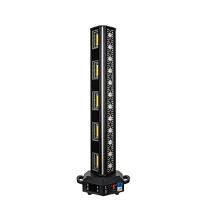 Nuovo Modello Esclusivo di Faro Stroboscopico Dorato Senza Fine con Controllo Vocale e Funzione <span class=keywords><strong>RGB</strong></span> per Illuminazione da Palco per Concerti e DJ - Product Image 4