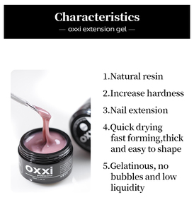 Oem nhãn hiệu riêng UV Gel <span class=keywords><strong>Builder</strong></span> Nail Extension Kit rõ ràng Nude màu hồng ngụy trang Poly Gel pháp phong cách cho DIY LED nguồn đèn - Product Image 3