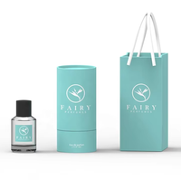 Flacon de parfum OEM personnalisé à épaule inclinée avec service d'emballage de luxe