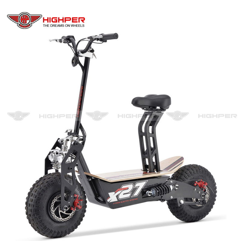 Scooter Fire / FASTERHARDERSCOOTER 12インチ 1600W 2000W Folding off Road Electric Scooter - HIGHPER X