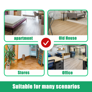 Moderno 4mm 5mm IXPE silencioso de madera SPC parquet duro cómodo <span class=keywords><strong>flotante</strong></span> LVP suelo para sala de estar gimnasio Exterior supermercado - Product Image 3