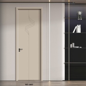 Porta <span class=keywords><strong>in</strong></span> <span class=keywords><strong>legno</strong></span> massello spesso, verniciato, ecologico, silenzioso, <span class=keywords><strong>in</strong></span> stile francese, europeo, americano, <span class=keywords><strong>in</strong></span> rovere di lusso leggero per camera da letto - Product Image 3