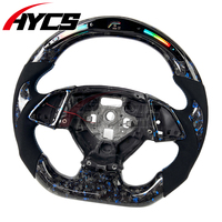 Accessoires intérieurs pour Chevrolet Camaro SS RS LT1 ZL1 1LE, volant personnalisé en fibre de carbone LED pour Corvette C7 Stingray