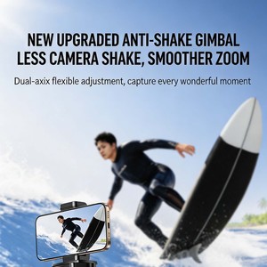 UGREEN 1.75m Aluminum Tripod <b>Stand</b> Anti-Shake <b>Pan</b> Head Floor Phone Holder - Product Image 2