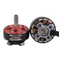 HAOHENG Moteur Brushless FPV2306 5 Pouces pour Drone de Course, Étanche IP54, Fonction Batterie, Aimant Permanent Puissant 16-24V