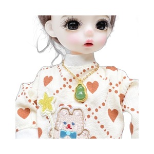 โมเดลบ้านตุ๊กตาขนาด 1:6 รุ่น <span class=keywords><strong>Gxg</strong></span> ฉากจำลอง 6 จุด สร้อยคอโลหะ จี้รูปน้ำเต้า ของตกแต่ง - Product Image 5