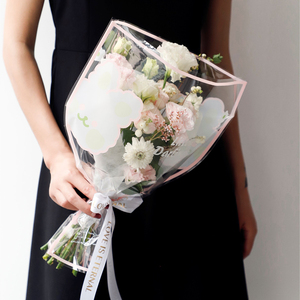 Túi Quà Tặng Có Tay Áo Trong Suốt Bằng Nhựa Thiết Kế Hình Thỏ Mùa Thu Màu Sắc - Product Image 2