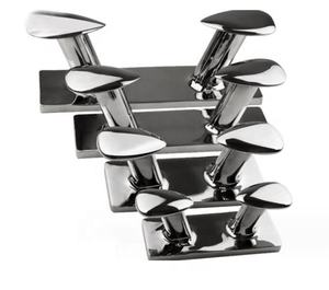 Bitta a Doppio Corno in Acciaio Inox 316 <span class=keywords><strong>per</strong></span> Uso Marino, 240mm, <span class=keywords><strong>per</strong></span> Ormeggio e Attracco, Accessori <span class=keywords><strong>per</strong></span> Navi, Yacht e Imbarcazioni - Product Image 4