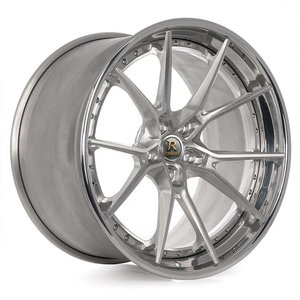 Roues de course concaves forgées en deux pièces 5X112/5X120 pour BMW M3 M4 M5, <span class=keywords><strong>Mercedes</strong></span>, Audi <span class=keywords><strong>RS</strong></span>, multi-tailles: 17/18/19/20/21 pouces - Product Image 5